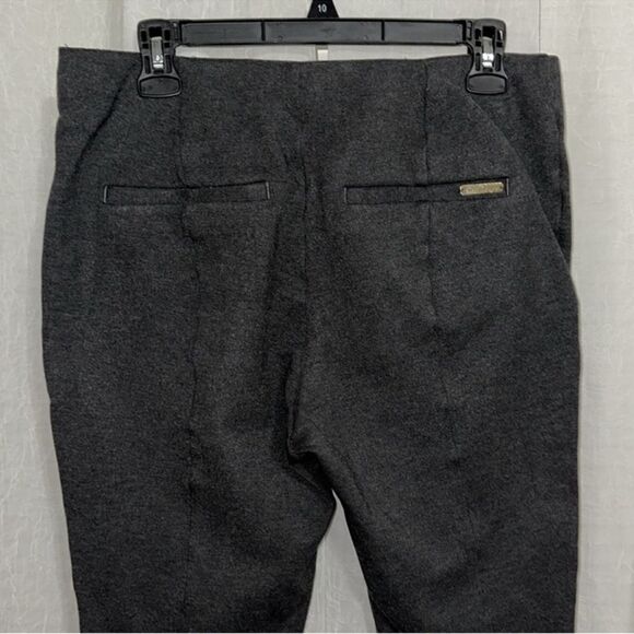 Lilly Pulitzer L Nira Gray Ponte Knit Pull On Leggings Pants - Picture 8 of 13